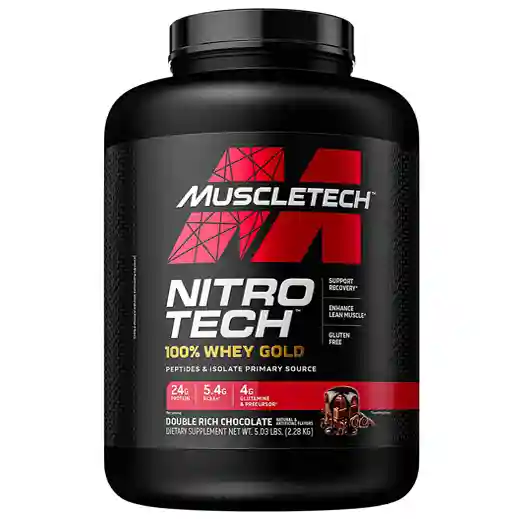 MuscleTech Nitro-Tech Whey Protein Isolate & Peptides 4lb