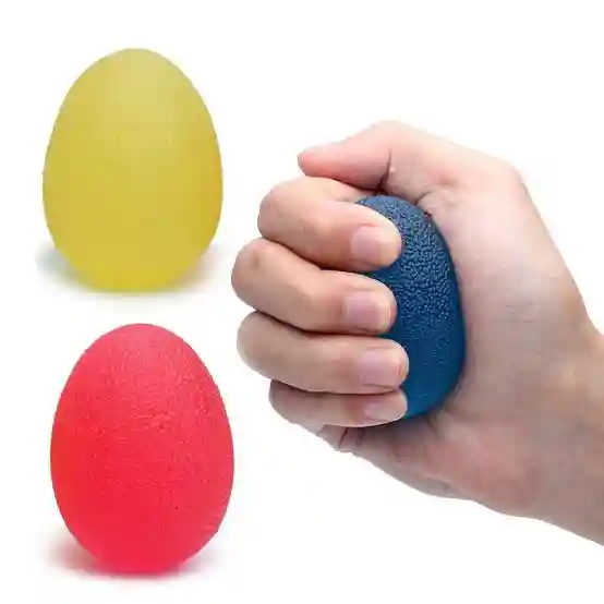 One piece Hand exercise rugby ball for relief from stress, squeeze ball soft ball 1 PCS