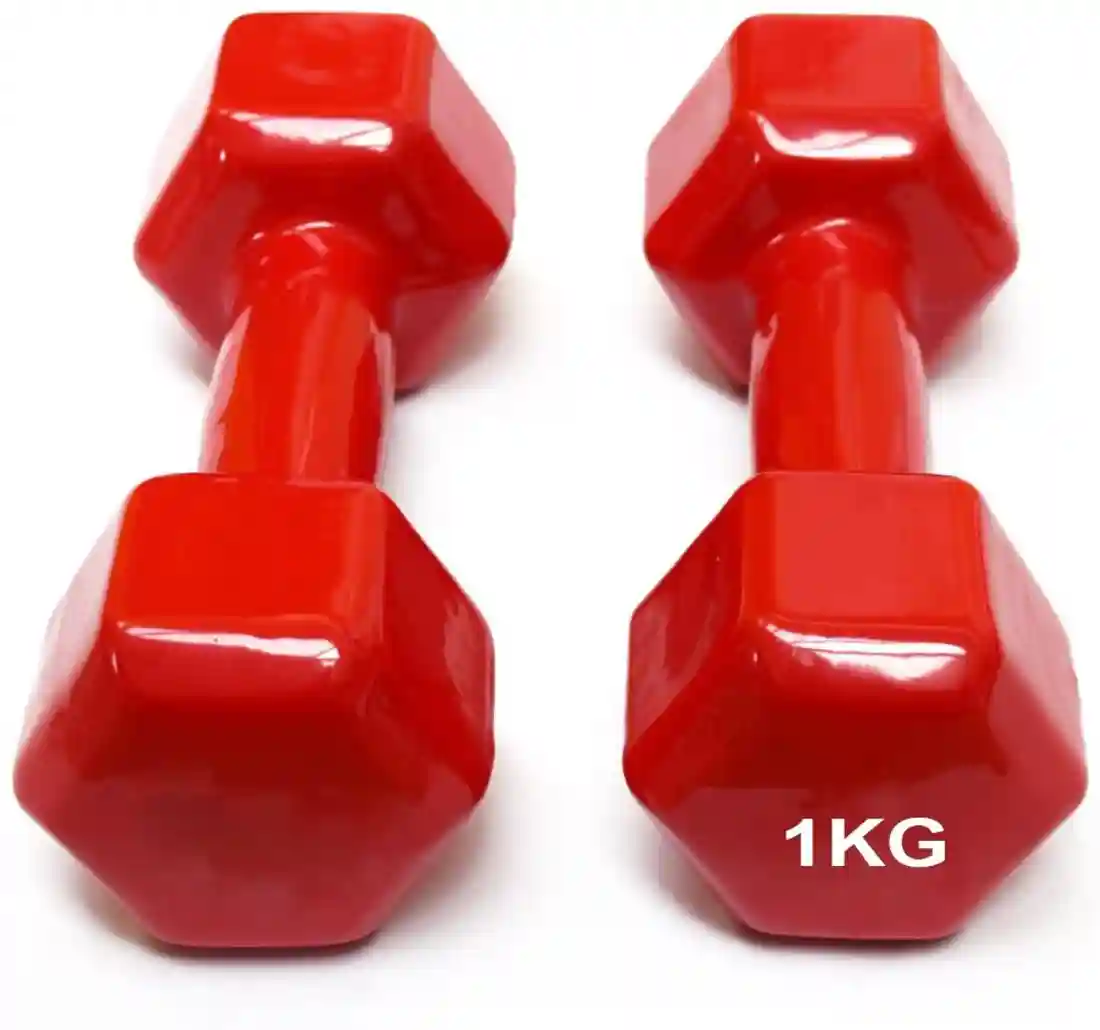 1kg vinyl dumbbell - 1 Pair